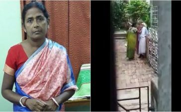 Woman, Mother in law, Plucking flower, Video of a woman thrashing mother-in-law, Video clipping, Social media, Kolkata, Regional news, Crime news