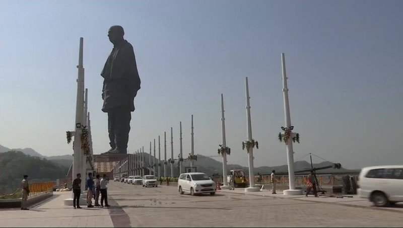 Statue of Unity, Spring Temple Buddha, Statue of Liberty, Valley of flowers, Sardar Vallabhbhai Patel, Narendra Modi, Sadhu Bet Island, Narmada river, World tallest Statue, Chief Minister Vijay Rupani, Kevadia, Gujarat, National news