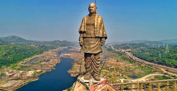 Statue of Unity, Spring Temple Buddha, Statue of Liberty, Valley of flowers, Sardar Vallabhbhai Patel, Narendra Modi, Sadhu Bet Island, Narmada river, World tallest Statue, Chief Minister Vijay Rupani, Kevadia, Gujarat, National news