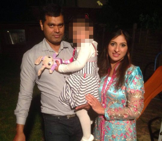 Husband, Wife, Husband of 35-year-old pregnant wife, Husband of eight-months-pregnant wife, Sana Muhammad, Imtiaz Muhammad, Ibrahim Muhammad, Crossbow, Scotland Yard, World news