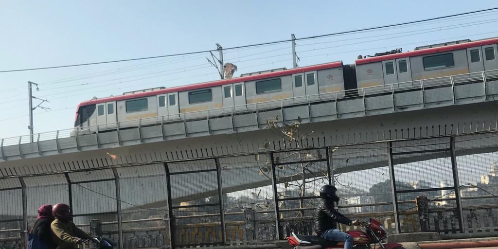 Lucknow Metro, Lucknow Metro Rail Corporation, LMRC, Load testing of Metro Trains, LMRC Trains, Chowdhary Charan Singh International Airport, Munshipulia, Lucknow news, Uttar Pradesh news, Regional news