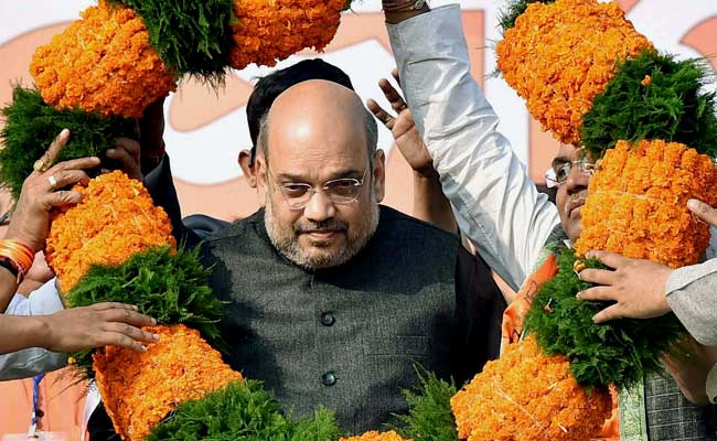 Amit Shah, Bharatiya Janata Party, BJP President, SP-BSP alliance, BSP-SP alliance, Lok Sabha elections, Lok Sabha polls, General elections, Uttar Pradesh, Politics news