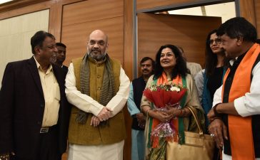 Moushumi Chatterjee, Amit Shah, Lok Sabha elections, Lok Sabha polls, General elections, Bharatiya Janata Party, Veteran Bollywood actress, National news, Politics news