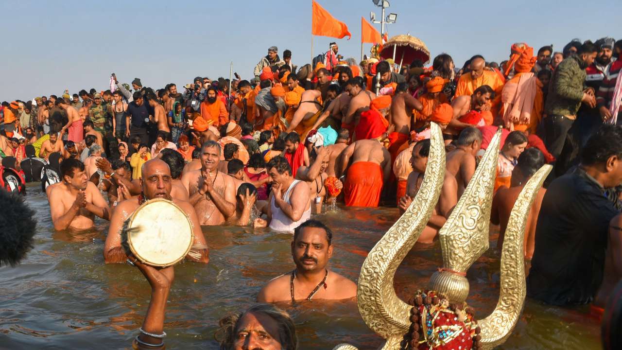 Kumbh Mela, Sangam, Paush Purnima, River Ganga, Prayagraj, Allahabad, Uttar Pradesh, Regional news