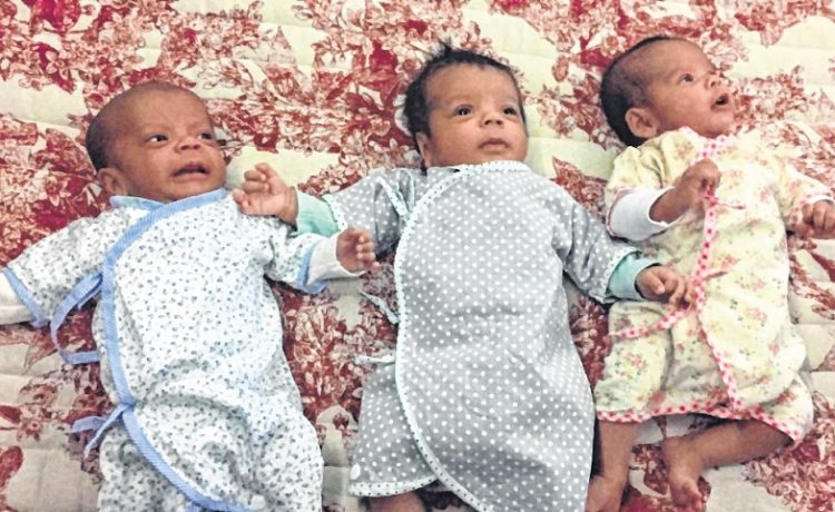 Second Time Mother Becomes First India Woman To Give Birth To Triplets Through Ivf Live Uttar