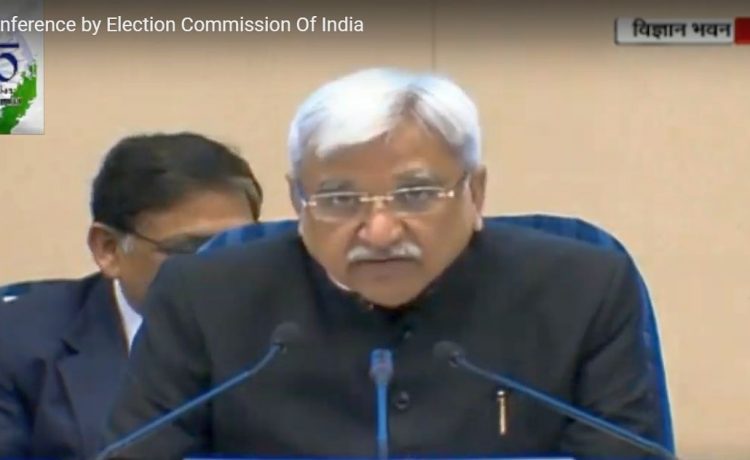 Lok Sabha elections, Lok Sabha polls, Model Code of Conduct, Chief Election Commissioner, Sunil Arora, National news