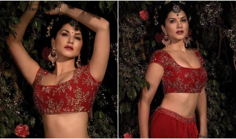 Sanny Leaon Porn Bollywood Actress - Sunny Leone wears Lehenga-choli to become bride for Vows magazine  photoshoot â€“ Live Uttar Pradesh