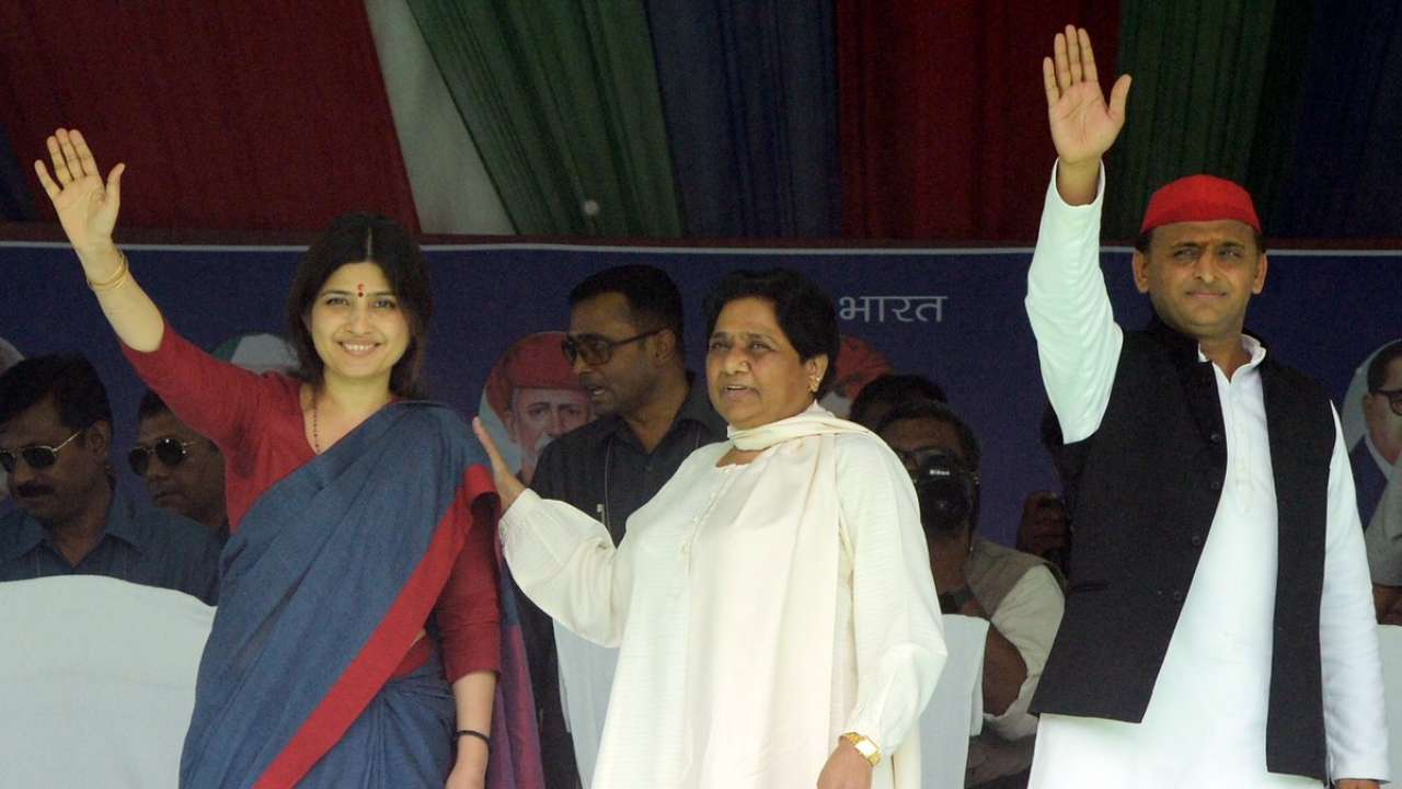 Mayawati, Dimple Yadav, Akhilesh Yadav, SP-BSP alliance, Lok Sabha polls, Lok Sabha elections, Lucknow, Uttar Pradesh, Regional news