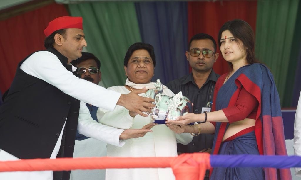 Mayawati, Dimple Yadav, Akhilesh Yadav, SP-BSP alliance, Lok Sabha polls, Lok Sabha elections, Lucknow, Uttar Pradesh, Regional news