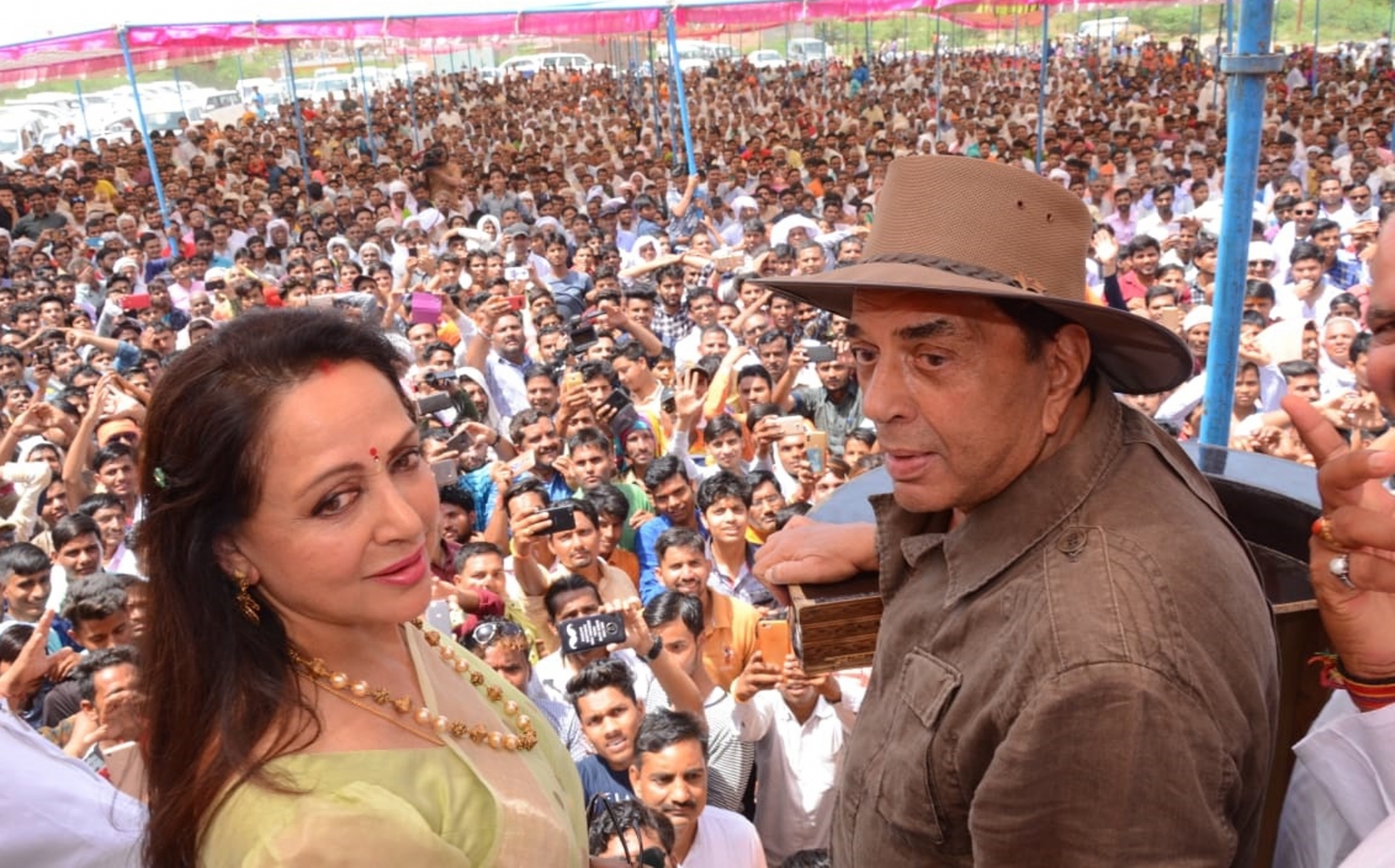 Hema Malini, Dharmendra, Sholay, Hindi blockbuster, Lok Sabha polls, Lok Sabha elections, Uttar Pradesh, Politics news