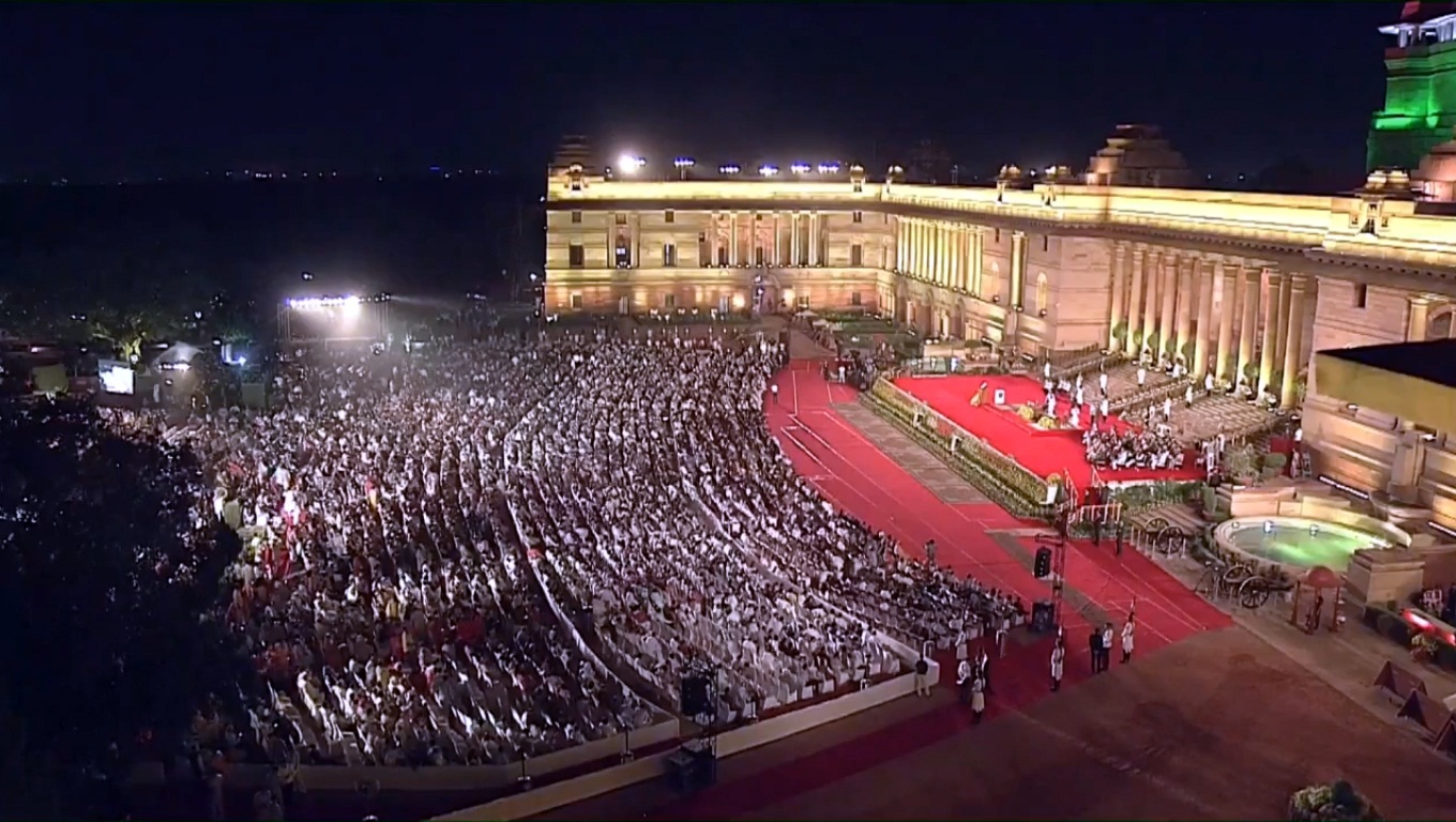 Narendra Modi, Prime Minister of India, Indian Prime Minister, National Democratic Alliance government, Rashtraparti Bhavan, National news